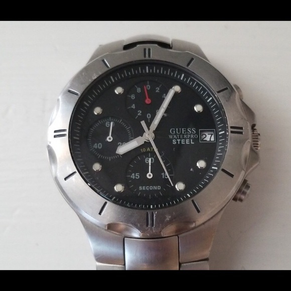 guess titanium watch